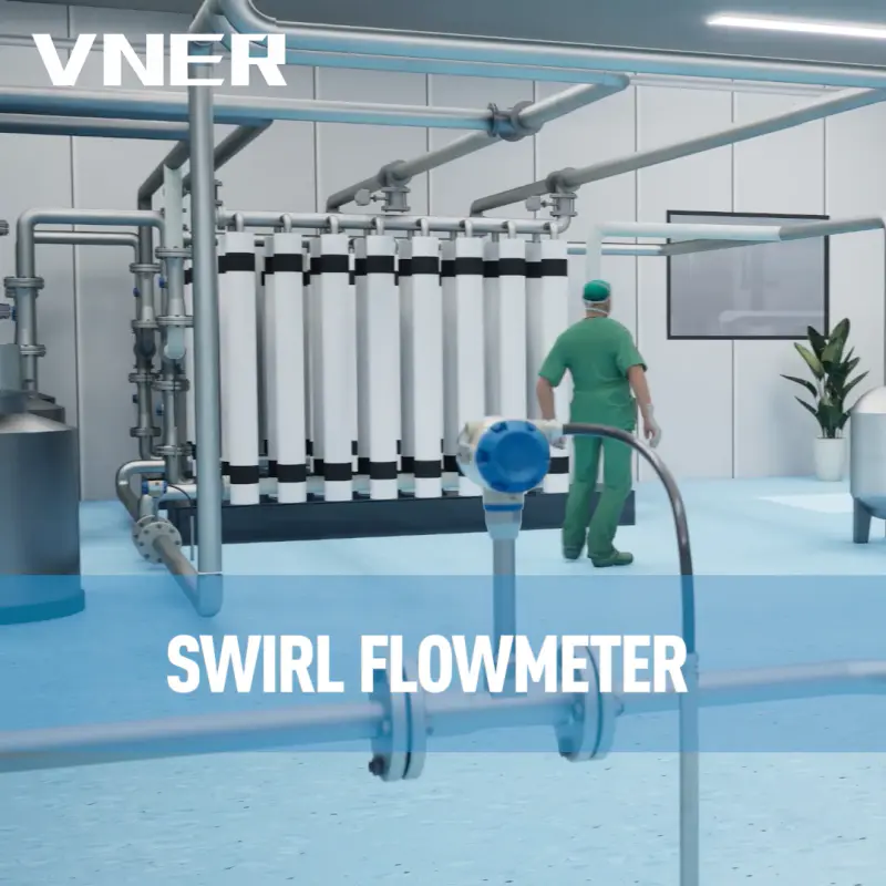 SA80T-TP Temperature and Pressure Compensated Swirl Flowmeter