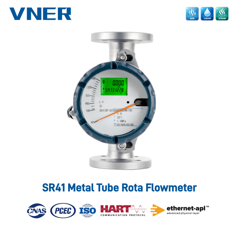 Rotametro per tubi metallici serie SR41