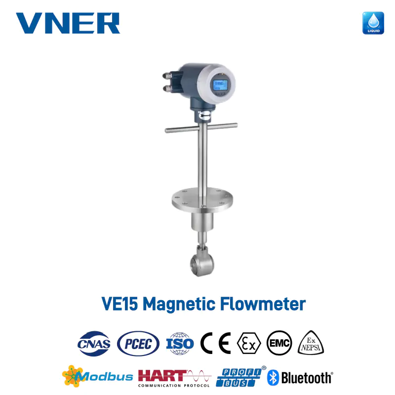 VE15 Misuratore di portata elettromagnetico ad inserzione