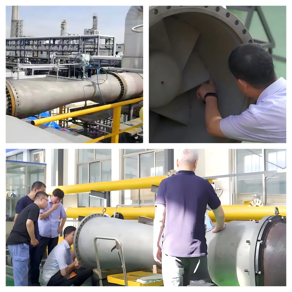 Storia di successo — Raffinazione e prodotti chimici | Sinopec ZRCC | Misurazione di gas acidi DN700